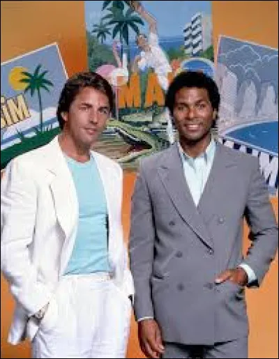 DEUX - Qui sont les deux acteurs qui tiennent les rôles principaux de la série policière "Deux Flics à Miami" diffusée à partir de 1984 ?