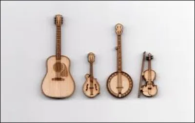 SIX - Lequel de ces instruments de musique possède six cordes en général ?