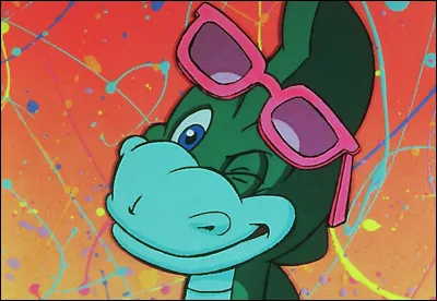 À présent, n'oubliez pas les paroles ! "Denver, le dernier dinosaure, c'est mon ami et..." :