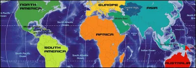 Dans quel continent voudrais-tu vivre ?