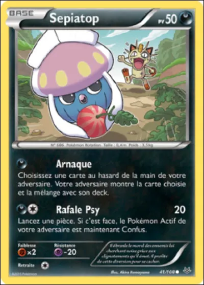 À qui peut appartenir ce Sepiatop dans l'animé Pokémon XYZ ?