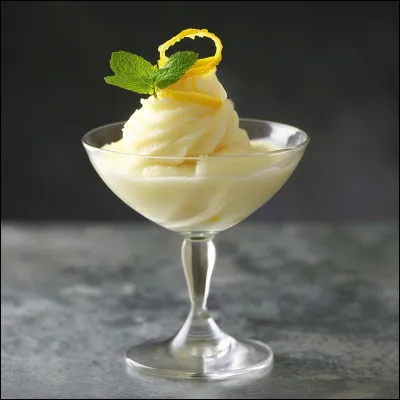 Quelle est la composition du sorbet colonel ?