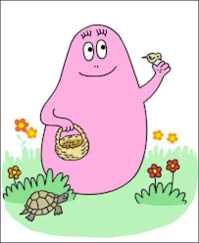 Comment s'appelle ce personnage dans les Barbapapa ?