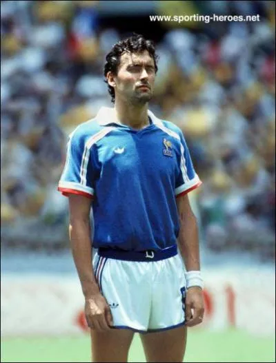Footballeur champion d'Europe en 1984, champion de France en 1977, 1980, 1983, 1984 et 1985, c'est Thierry ...