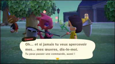 Et ce personnage qui est en train de te parler c'est...