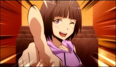 Anya a perdu son pari mais elle a quand même gardé le sourire.