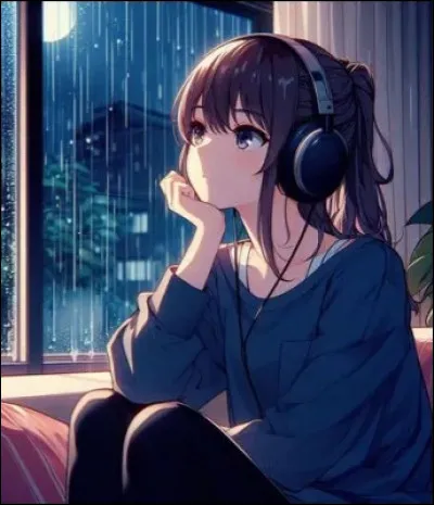 La pluie est très forte en ce jour d'hiver.