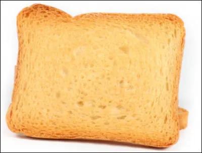 Quel est le nom d'une tranche de pain passée par deux cuissons ?