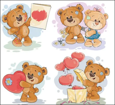 Quel est le nom de ces jouets, des ours en peluche très populaires dans les années 1980 ?