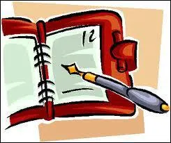 Pour noter nos rendez-vous, on utilise ... ... .