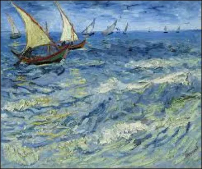 À quel postimpressionniste doit-on cette toile intitulée ''La Mer aux Saintes-Maries'', en 1888 ?