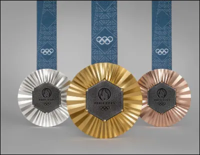 Quels sont les métaux des 3 médailles olympiques ?