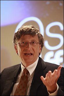 Vous me reconnaissez, je suis Bill Gates.