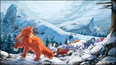 Les clans passent par la Tribu de l'Eau Vive, et Pelage d'Orage d&eacute;cide de rester avec Source. Arriv&eacute;s sur leur nouveau territoire, &Eacute;toile Filante nomme Moustache pour lui succ&eacute;der &agrave; la place de Griffe de Pierre. Lorsque le chef du Clan du Vent meurt, qui devient le nouveau lieutenant de Moustache ?