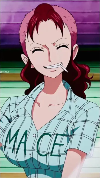 Où Bellemere est-elle touchée dans le live action ?