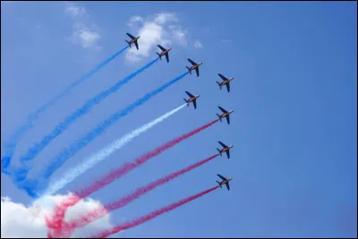 Pour quelle raison la Patrouille de France fut-elle invitée aux États-Unis en 2017 ?
