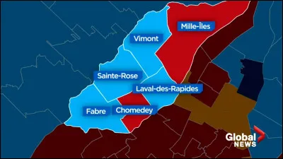 Quelle ville est sur une île qui a pour nom ''île Jésus'' ?