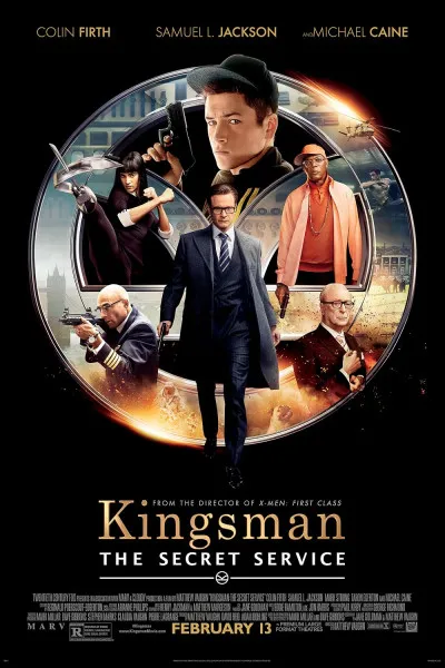 Quel acteur est à l'affiche du film "Kingsman : Services secrets" ?
