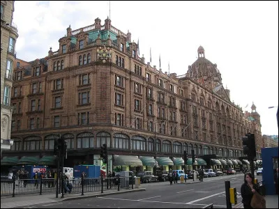 Quel grand magasin anglais fut créé en 1849 ?