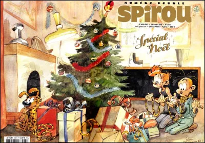Quels amis f&ecirc;tent No&euml;l avec Spirou et Fantasio ?