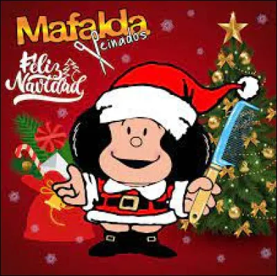 O&ugrave; Mafalda va-t-elle faire son r&eacute;veillon de No&euml;l, bien au chaud chez elle ?
