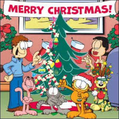 Avec qui Jon, Liz et Garfield vont-ils passer No&euml;l ?