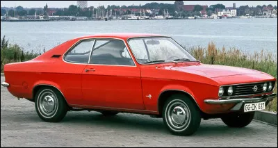 Quel est le nom de ce modèle produit par Opel de 1970 à 1988 ?