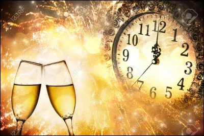 Minuit vient de sonner &agrave; l'occasion du jour de l'an ! Si j'ai choisi de vous offrir un quiz &agrave; 2 propositions, c'est que j'imaginais que certains d'entre vous seraient un peu...