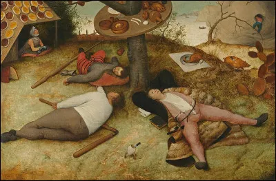 Quel peintre hollandais a illustré les plaisirs du pays de Cocagne ?