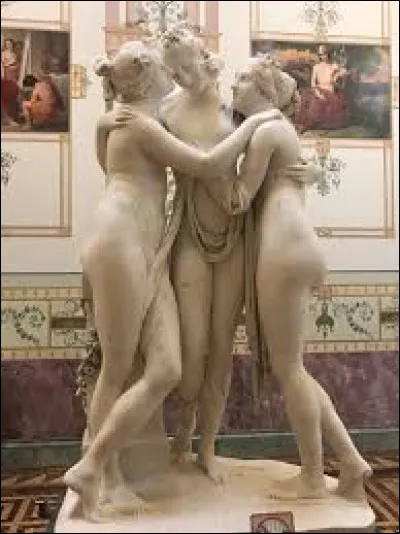 Quel sculpteur réalisa la statue des "Trois Grâces" ?