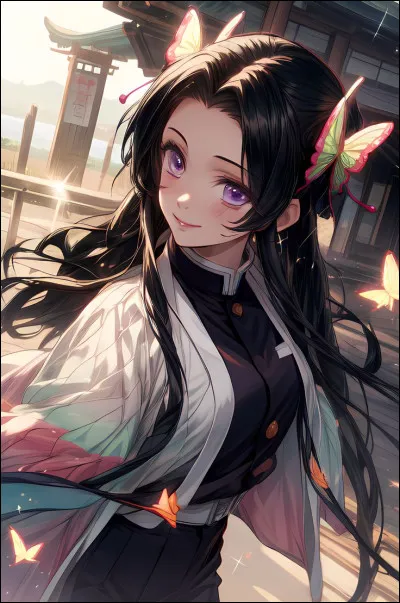 Voici l'ancien Pilier de la Fleur : Kanae.
C'est un fanart ou pas ?