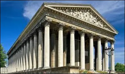 À Paris, quelle église a l'aspect d'un temple grec ?