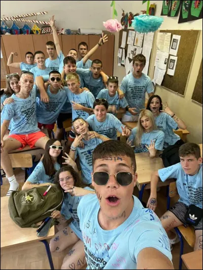 En cours, tu es plutôt du genre à…