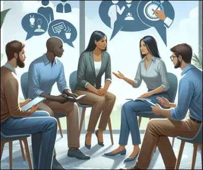 En groupe, si une discussion devient animée, tu…