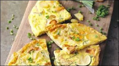 Quel est l'ingrédient principal du plat italien "frittata" ?