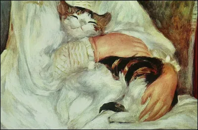 Ce chat est celui de Julie Manet ; qui l'a peint ?