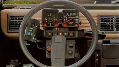 On se dirait dans un film de science-fiction avec le tableau de bord de...