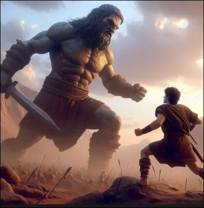 Dans la Bible, quel colosse est c&eacute;l&egrave;bre pour son combat contre David ?