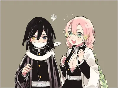 Mitsuri est amoureuse de Obanai.