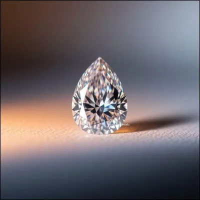 Quel fruit prête son nom à une forme de diamant taillé ?