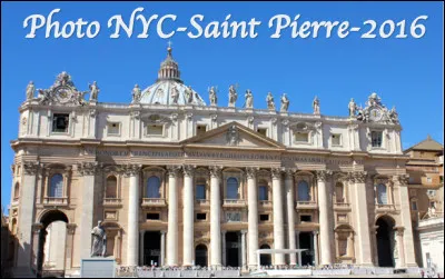 Dans quel État est situé la basilique Saint-Pierre, l'édifice le plus important du catholicisme ?