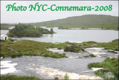 Dans quel État est située la région marécageuse du Connemara ?