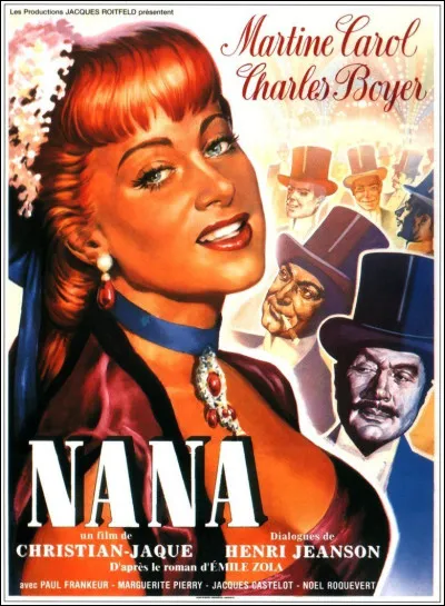 "Nana" est un film réalisé par Christian-Jaque.