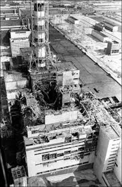 En quelle année eut lieu la catastrophe nucléaire de Tchernobyl ?