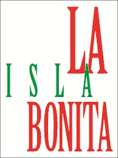Qui chante "La isla bonita" en 1987 ?
