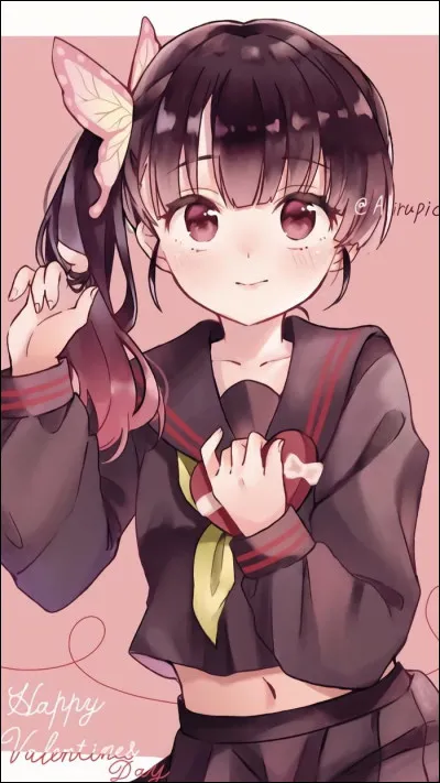 Quel objet Shinobu a-t-elle récupéré de sa sur à sa mort ?