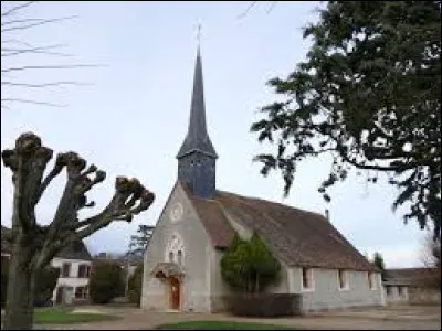 Vous avez ici l'église Saint-Roch, au Moussel. Hameau Eurélien, dépendant du village de Sorel-Moussel, il se situe en région ...