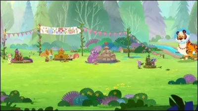 Dans l'épisode "Une collerette pour Koa" quel château Koa a-t-il cassé en premier ?