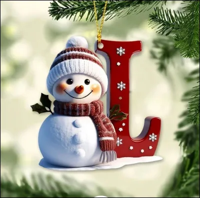 L comme une savoureuse entrée de réveillon à déguster avec une sauce mayonnaise :