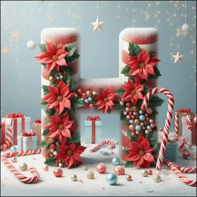 H comme : Quelque chose d'essentiel et d'indispensable au père Noël :